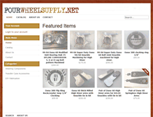 Tablet Screenshot of fourwheelsupply.net